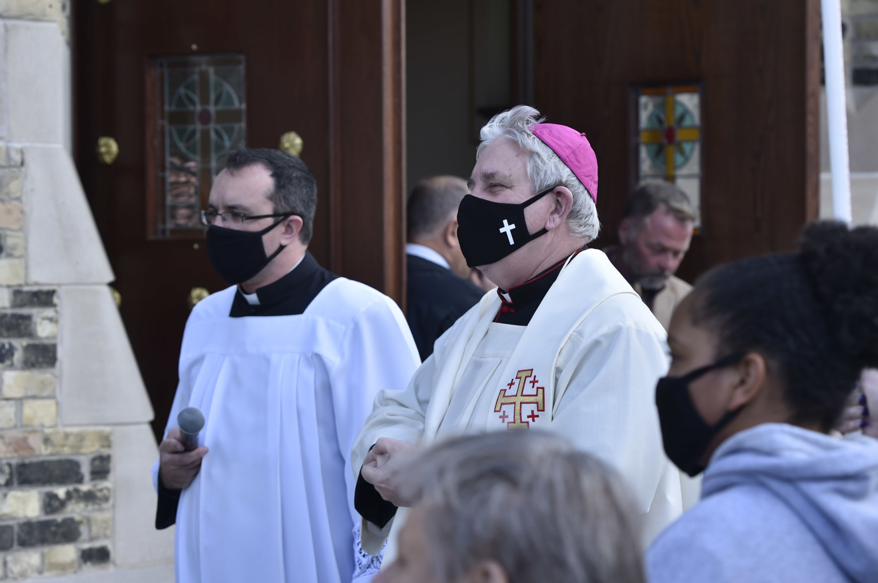 Archbishop Listecki waiting in the wings